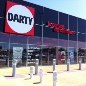 Films solaires magasin Darty